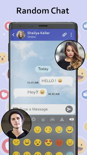 Random Chat - Chat with New People, Strangers screenshot 1