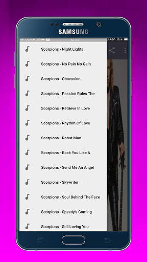 Scorpion Songs Album screenshot 3
