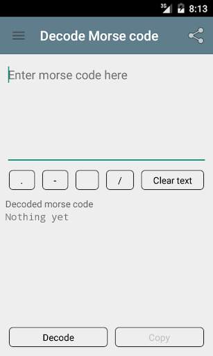 MorZ (Morse) Lite screenshot 4