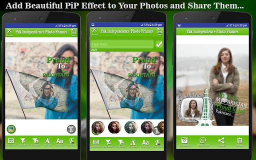Pak Independence Photo Frames screenshot 9