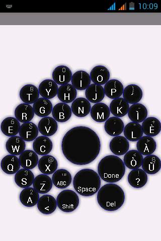 Finger Lite keyboard screenshot 4