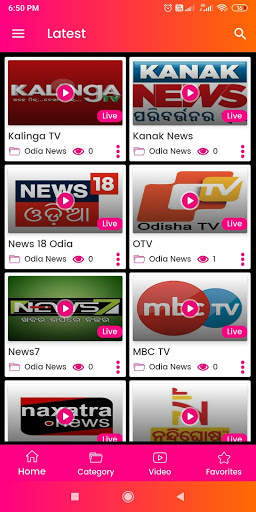 Odia Live TV News screenshot 1
