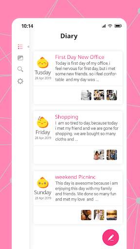 Secret Diary With Lock screenshot 2