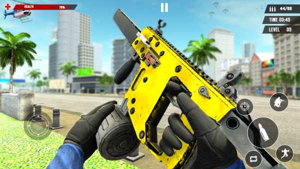 US Police Free Fire - Free Action Game screenshot 4