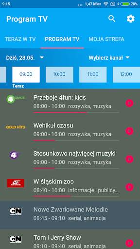Telewizja Światłowodowa TV GO screenshot 2