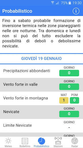 Meteo Trentino screenshot 3