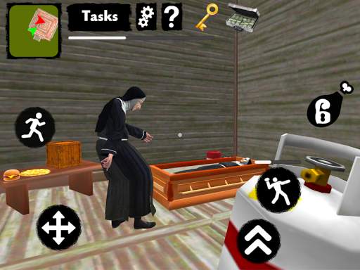 Neighbor Nun. Scary Escape 3D screenshot 9