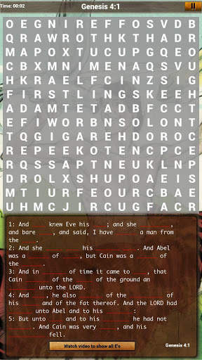 Bible Word Search Puzzle screenshot 4