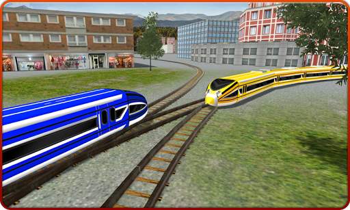 Impossible Bullet Train Drive : Subway On Rails 3D screenshot 3