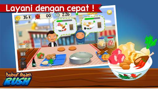 Bubur Ayam Rush - Cooking Game screenshot 2