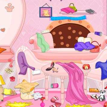 Princess Messy Room Clean Up screenshot 5