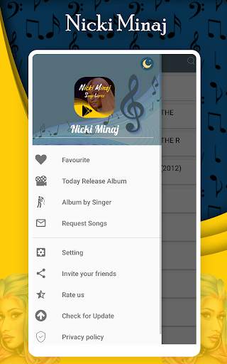 Music Player - Nicki Minaj All Songs Lyrics screenshot 1