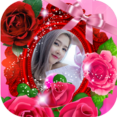 Rose Frame or Flower Frames أيقونة