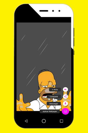Wallpaper cartoon homero screenshot 2
