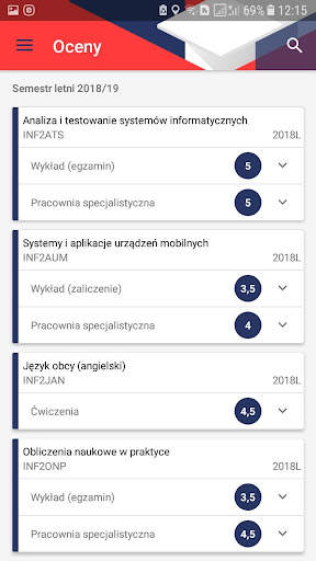 Mobilny USOS PB screenshot 4
