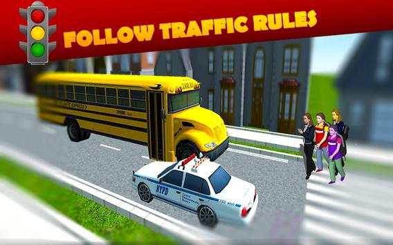 Drive School Bus Simulator screenshot 9