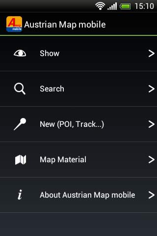 Austrian Map mobile screenshot 5
