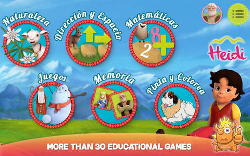Heidi: best toddler fun games screenshot 1