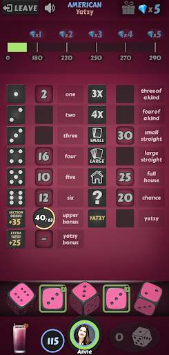 Yatzy - Offline Dice Games screenshot 2