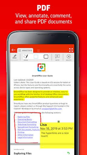 Smart Office for BlackBerry screenshot 5