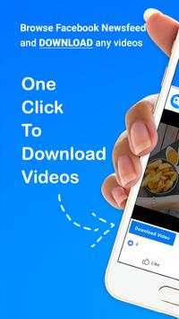 Video Downloader for Facebook screenshot 1