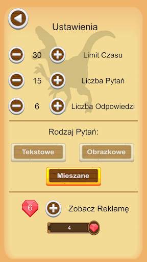 Dinozaury Quiz screenshot 3