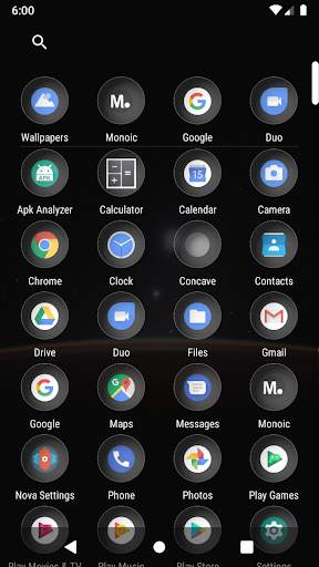 Concave : Icon Mask for Nova Launcher screenshot 4