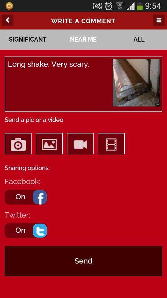 LastQuake screenshot 7