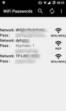 Wifi Password View screenshot 1
