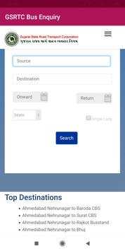GSRTC Bus Enquiry screenshot 5