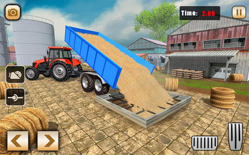 Real Tractor Drive Cargo 3D: New tractor game 2020 screenshot 5