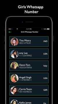 Real Girls Numbers For WhatsApp Free screenshot 5