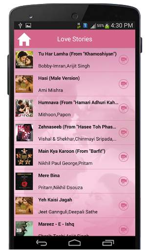 Bollywood Love Stories Songs screenshot 3