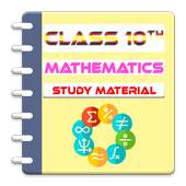 Class 10 Mathematics Study Materials Notes 2018-19 1.2.0