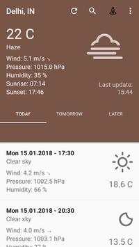 Weather Report Lite screenshot 1