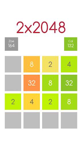 2x2048 (WiFi multiplayer) screenshot 5