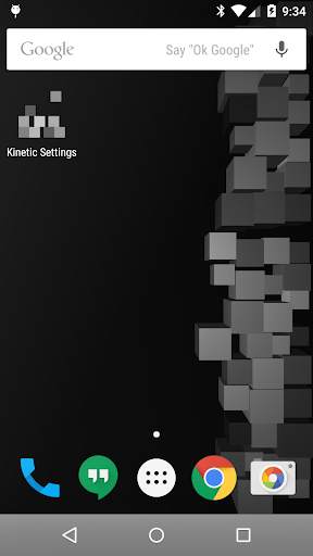 Kinetic Live Wallpaper Lite screenshot 2