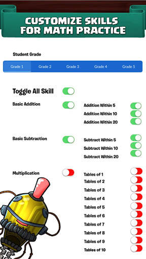 Monster Math - Math facts learning app for kids 4 تصوير الشاشة