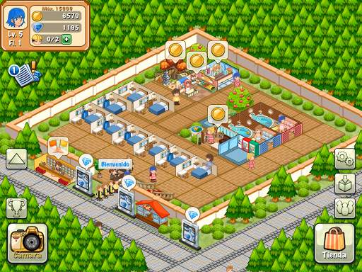 Hotel Story: Resort Simulado screenshot 10