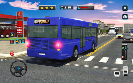 Gas Station Bus Parking Games screenshot 15
