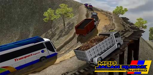 Mod Jalan Rusak Bus Simulator screenshot 7