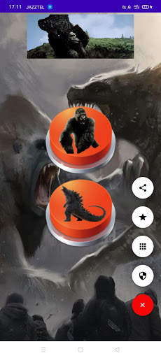 Godzilla VS King Kong Battle Sounds screenshot 3
