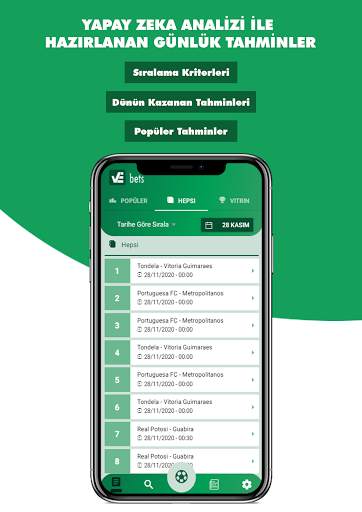 VEBets | Bahis Tüyoları | Günlük Tahminler screenshot 1