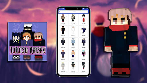 Skin Jujutsu Kaisen For Minecraft screenshot 3