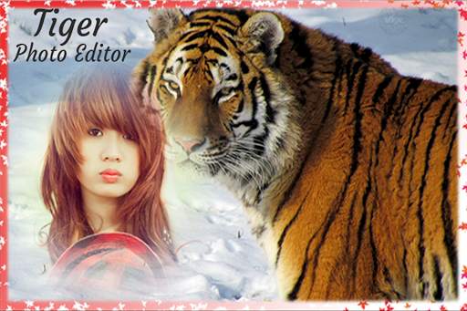 Tiger Photo Editor: Tiger Photo Frame screenshot 1