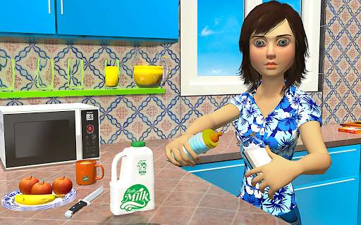 Virtual Super Mother Happy Simulator vie occupée screenshot 20