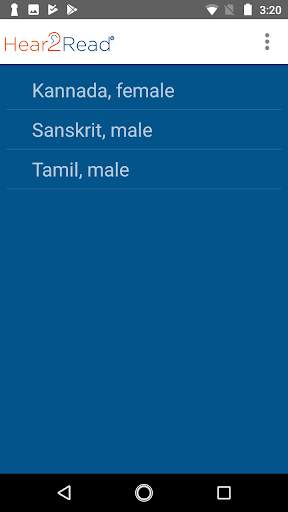 Hear2Read Indic Text To Speech (TTS) Engine screenshot 2