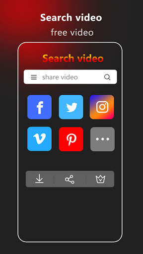 Video downloader for tube play screenshot 1