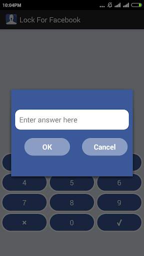 Lock For Facebook screenshot 4
