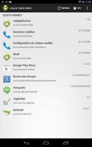 SMS/MMS Spy Detector screenshot 1